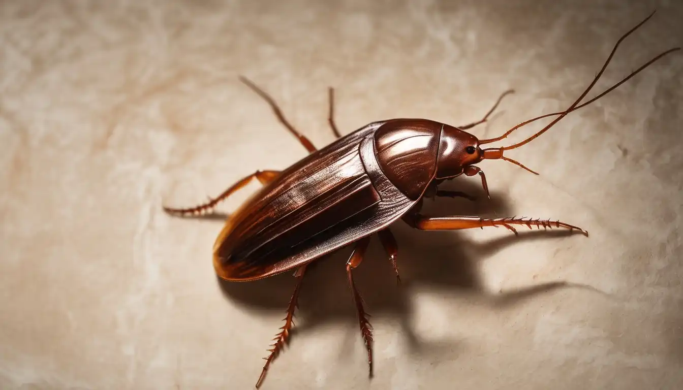 Brownbanded_cockroach_with_pale_bands_on_dry_wall_0001