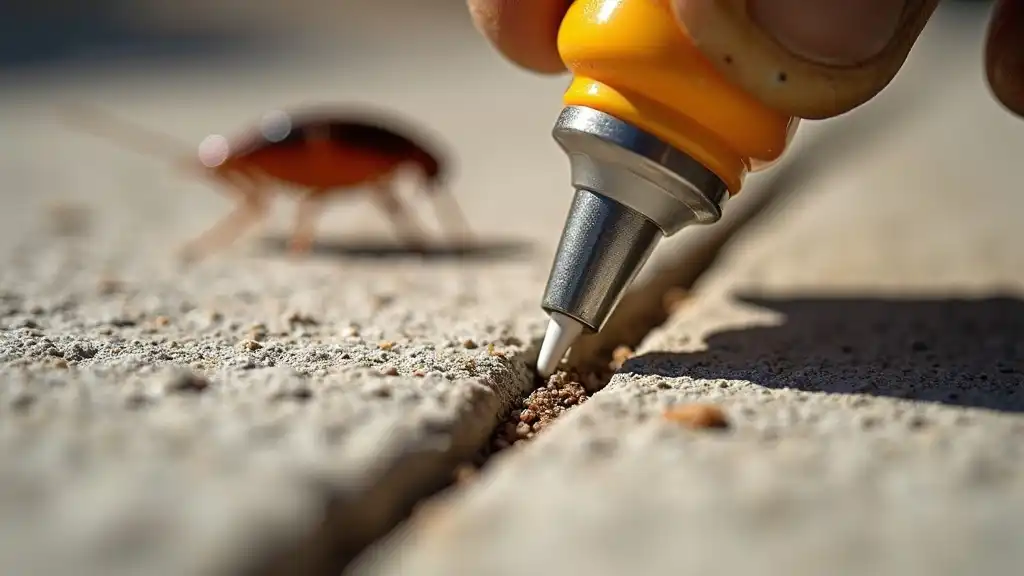Silicone_caulk_being_applied_to_seal_foundation_cr_0001