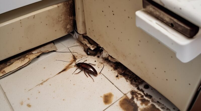 cockroach infestation indicators apartments