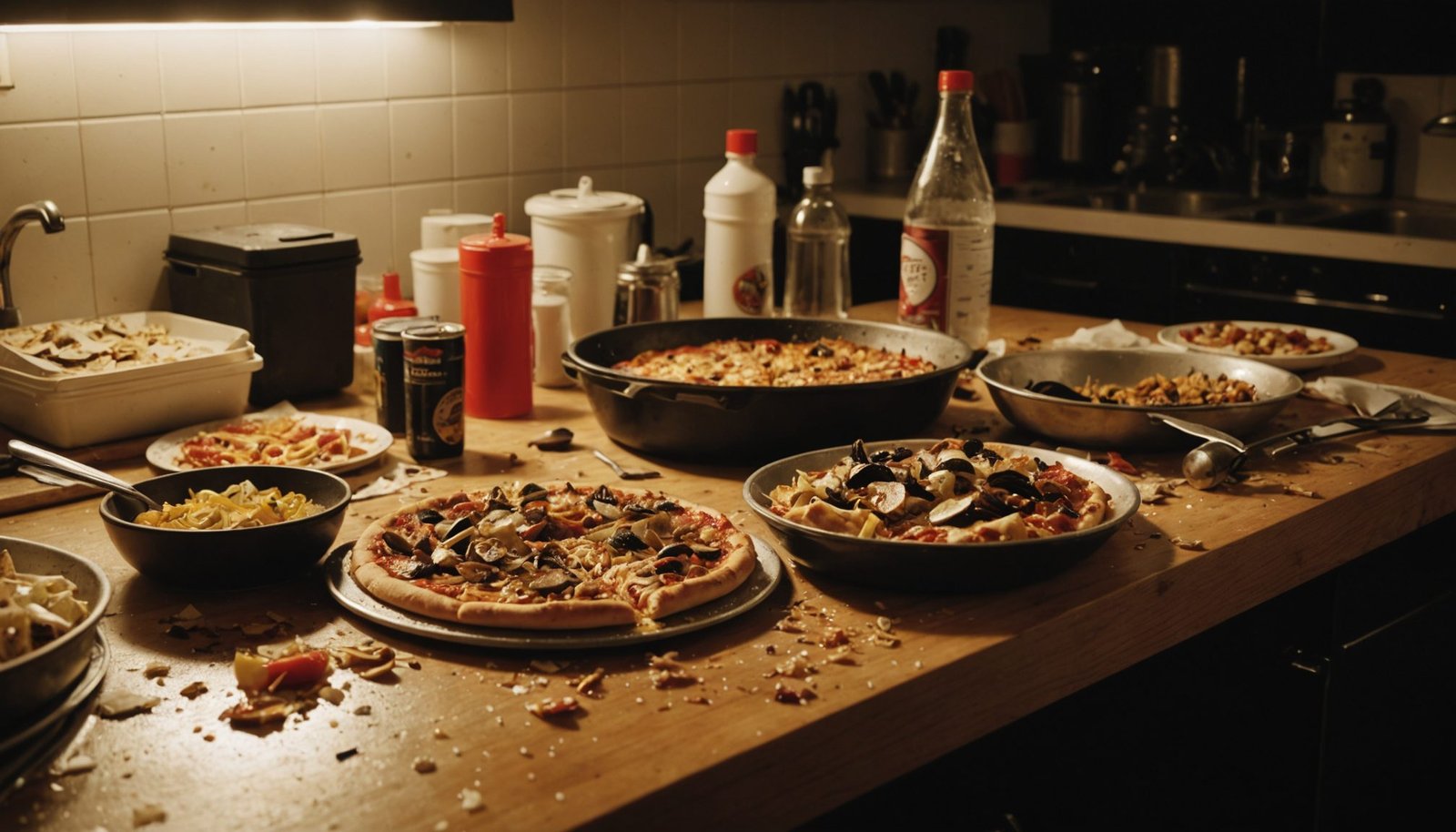 cockroaches attracted to food