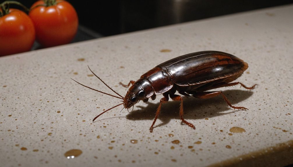 cockroaches compromise food safety