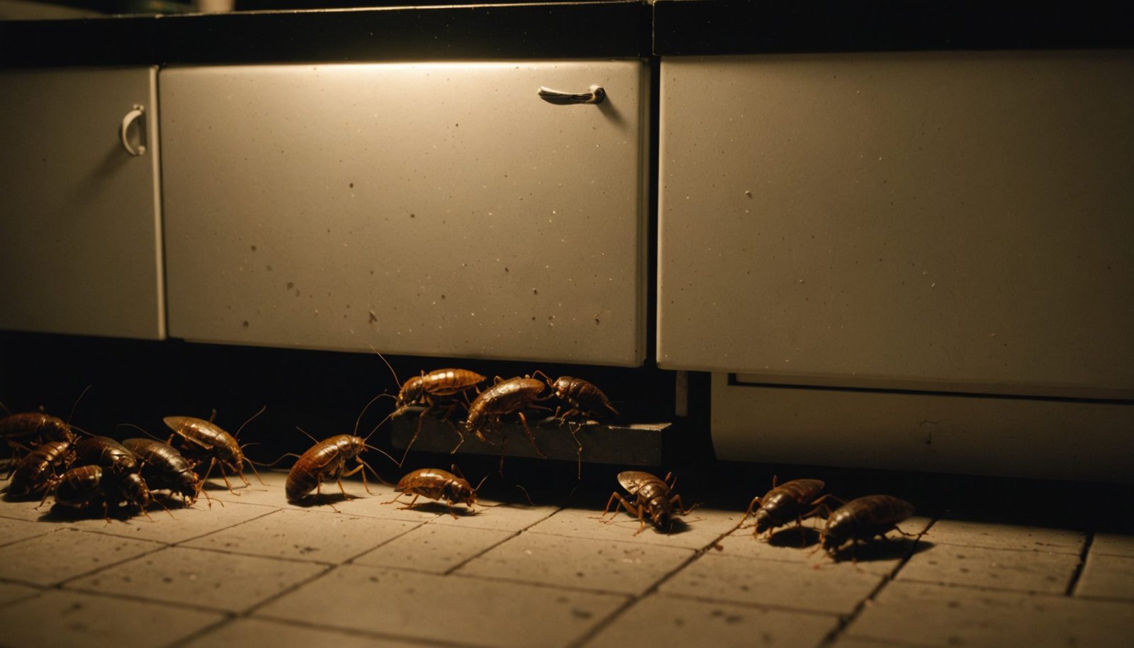 cockroaches prefer dark environments