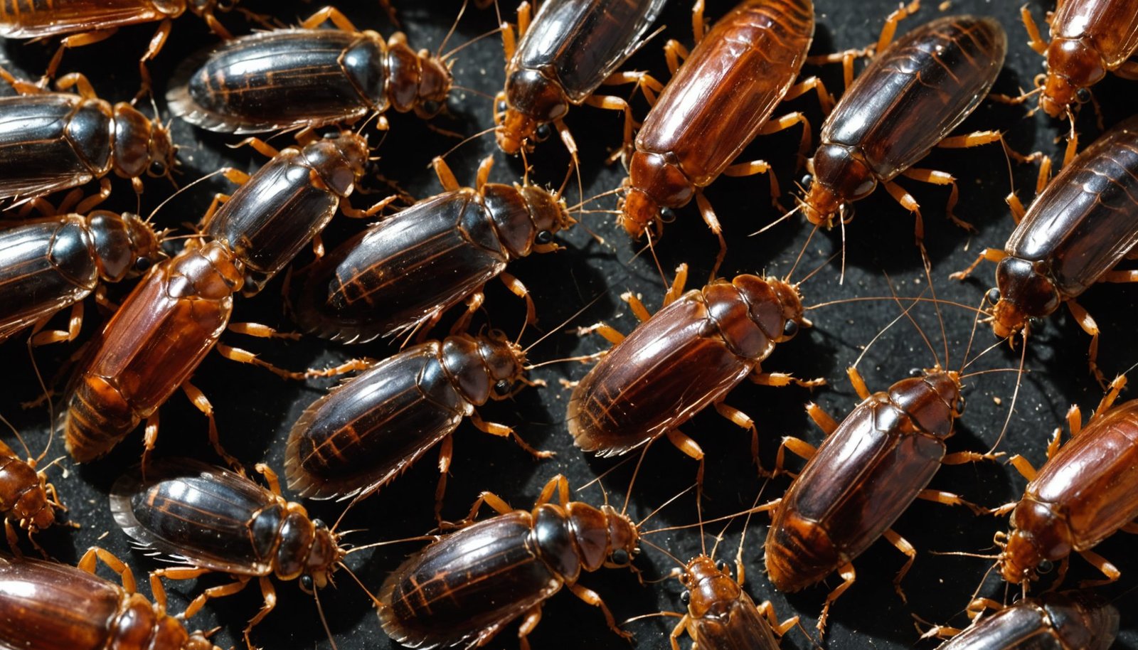 exponential cockroach population growth