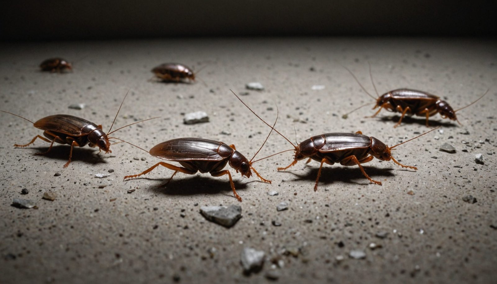 nuclear effects on cockroaches