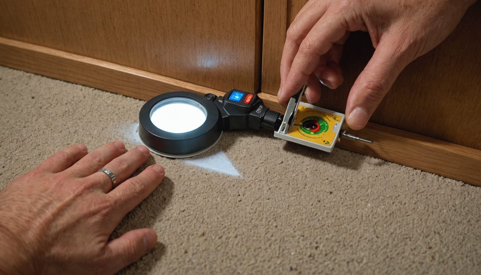 roach monitoring and trapping