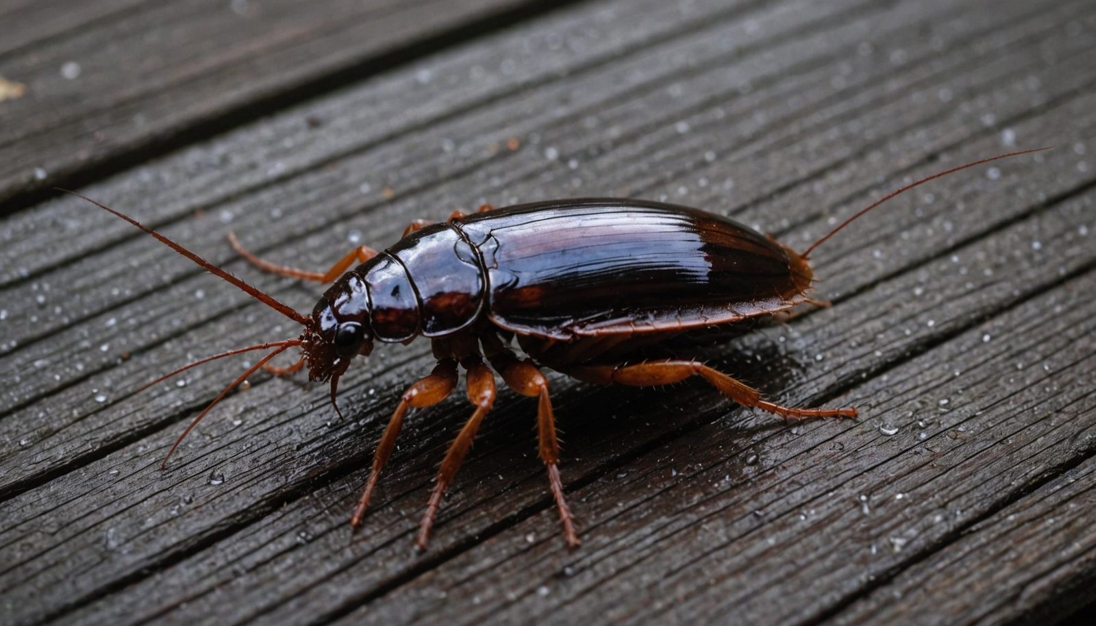 smokybrown cockroach identification features