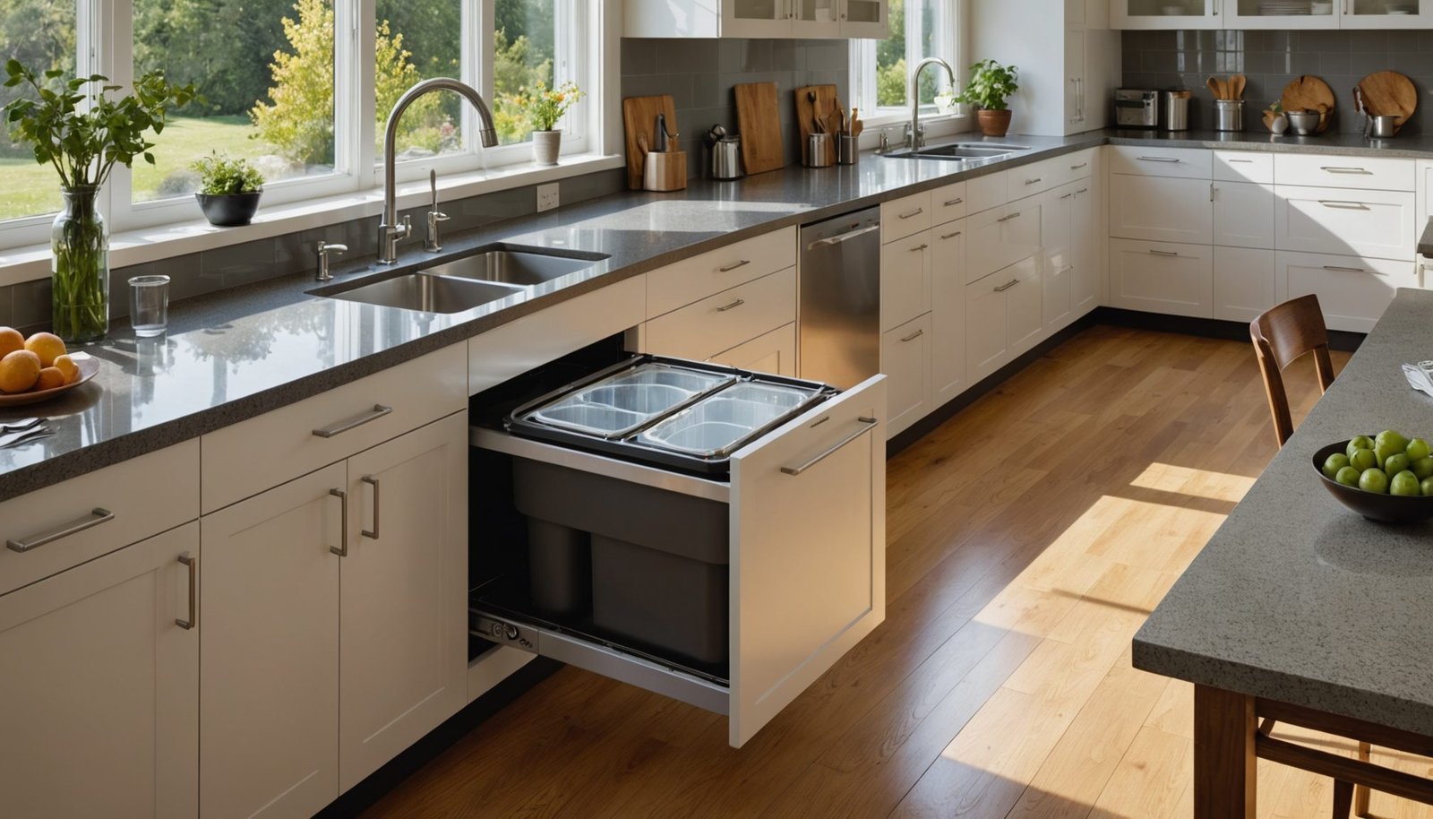 starve cockroaches through cleanliness