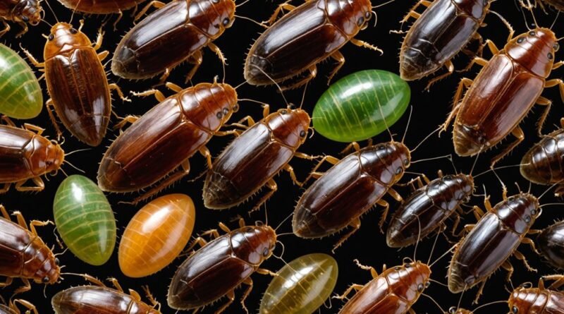 cockroach life cycle stages