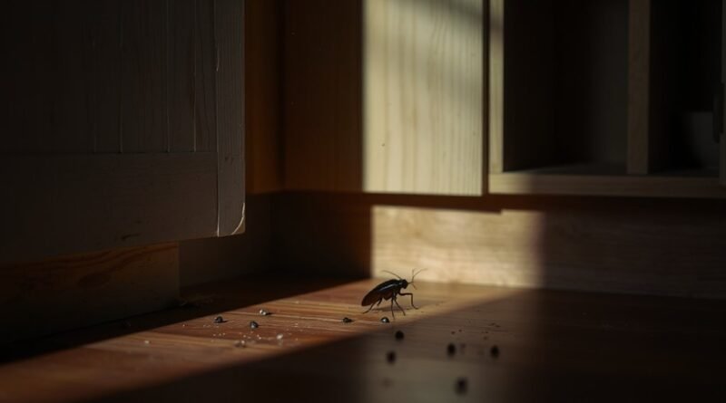 cockroach infestation warning signs