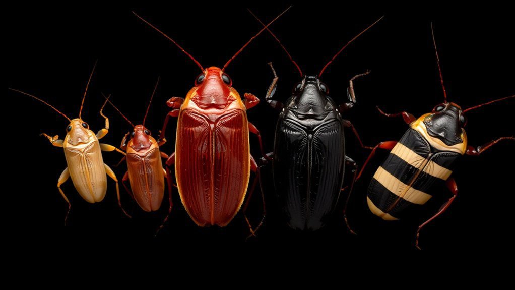 cockroach reproduction rate comparison