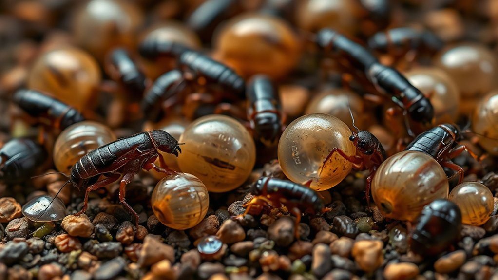 nymph growth and maturation