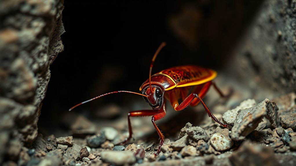 american cockroaches identification features
