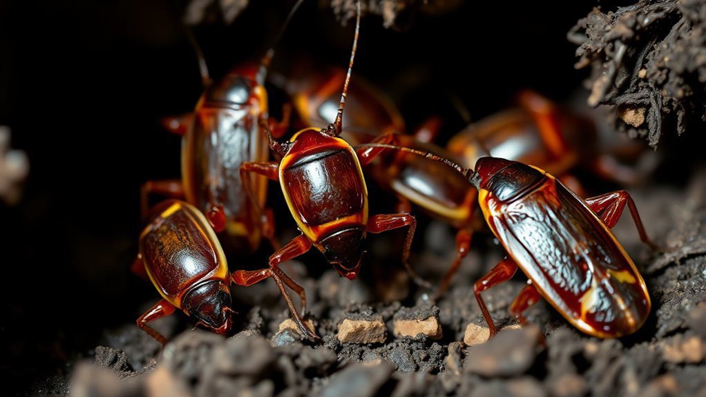 brown banded cockroach identification