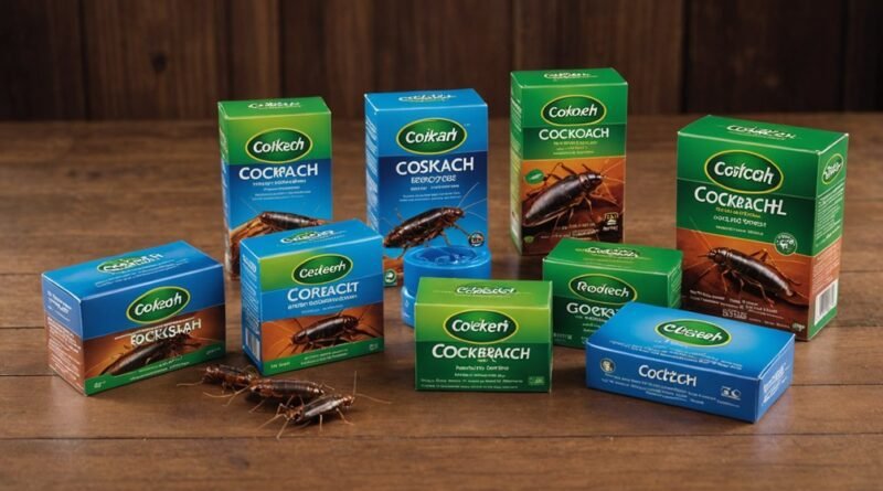 cockroach control products comparison