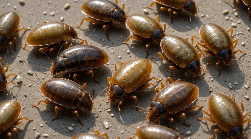 cockroach egg development stages