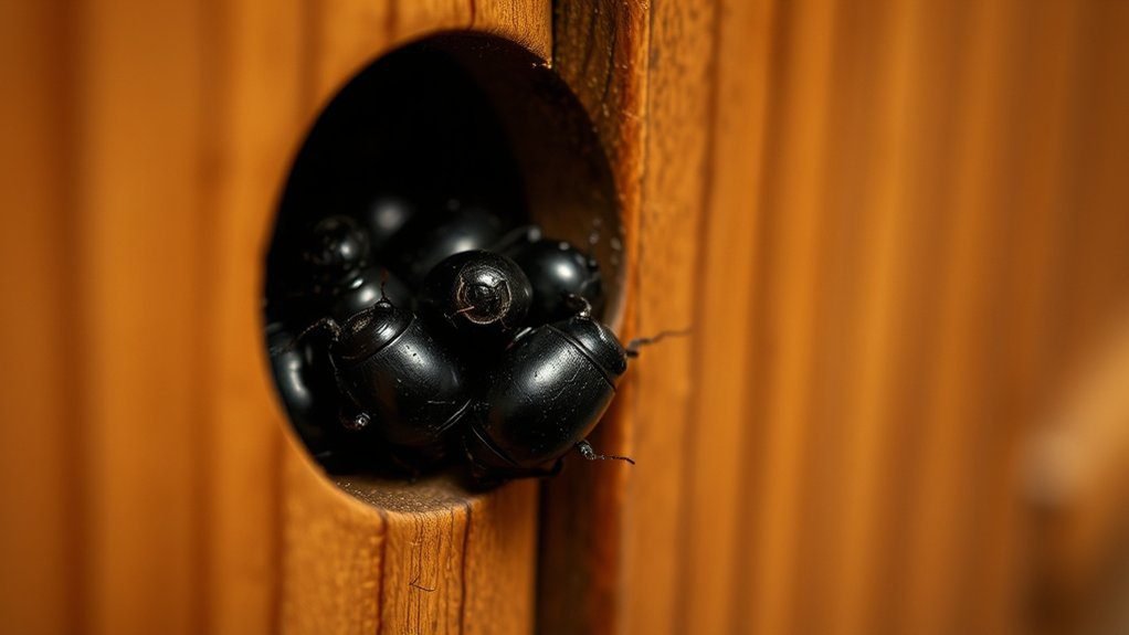 cockroach eggs hiding spots