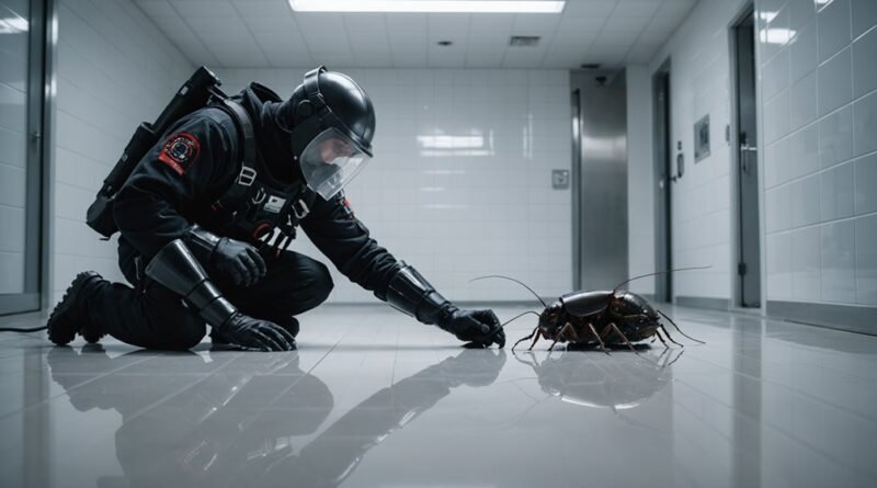 cockroach extermination treatment process