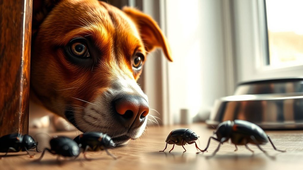 cockroach health risks pets