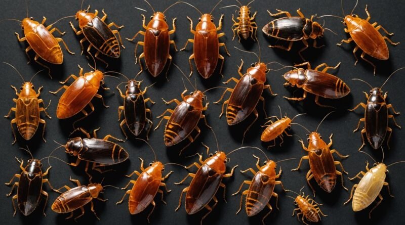 cockroach species life cycles