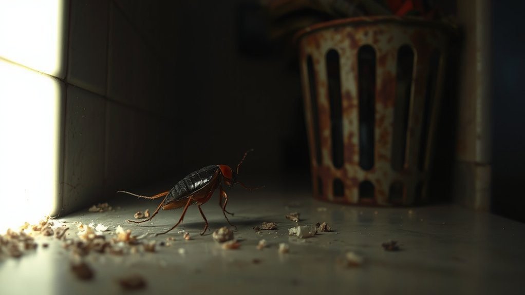 cockroaches transmit various diseases