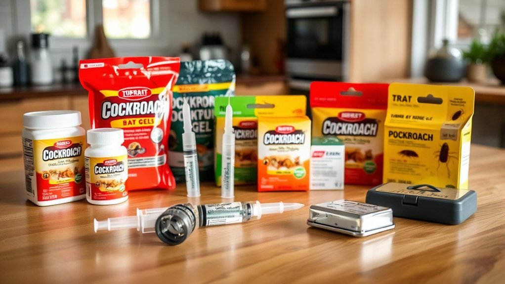 effective cockroach bait selection