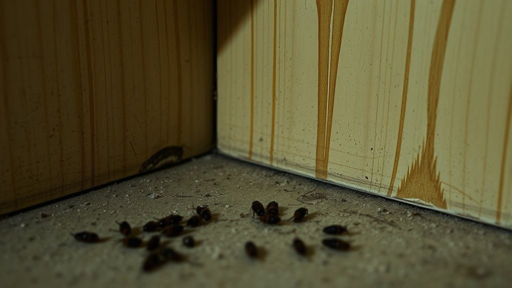 evidence of pest activity