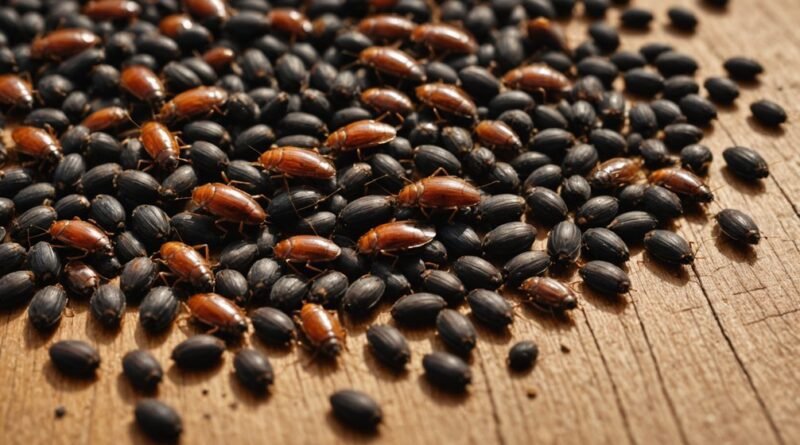 identifying cockroach droppings accurately