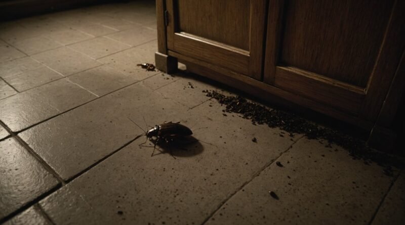 identifying cockroach infestation signs