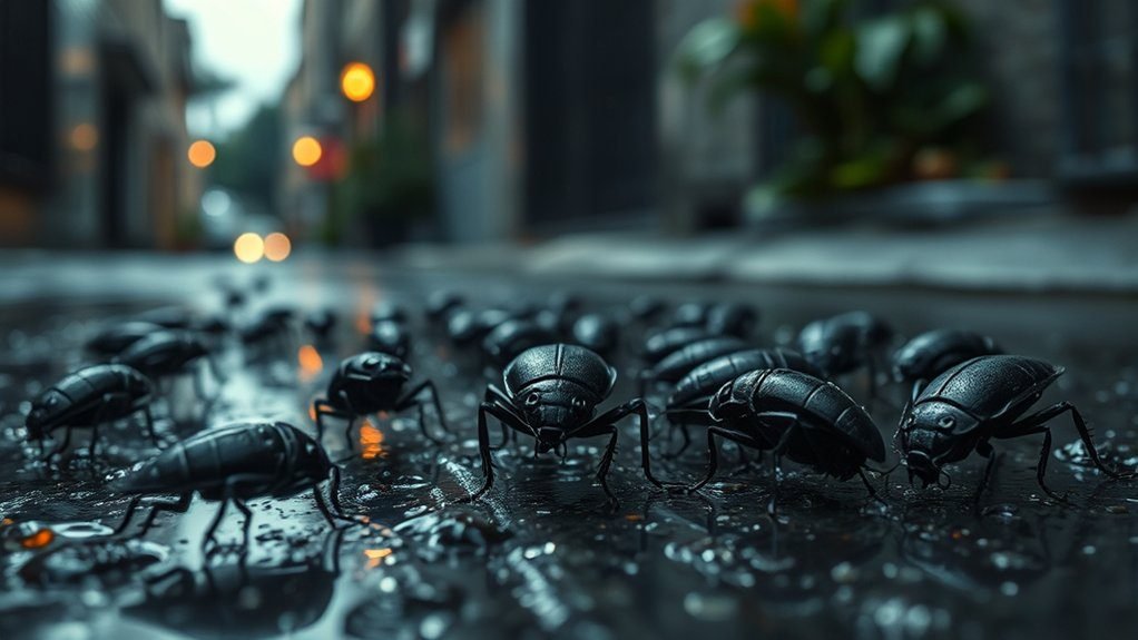 moisture fuels cockroach infestations