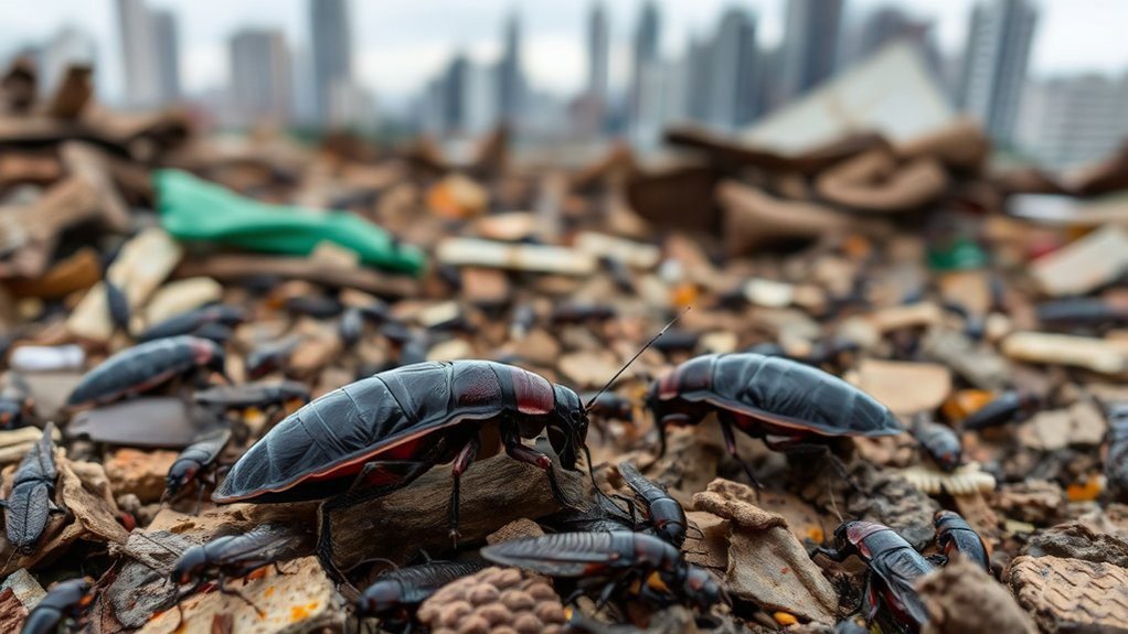 oriental cockroach identification guide