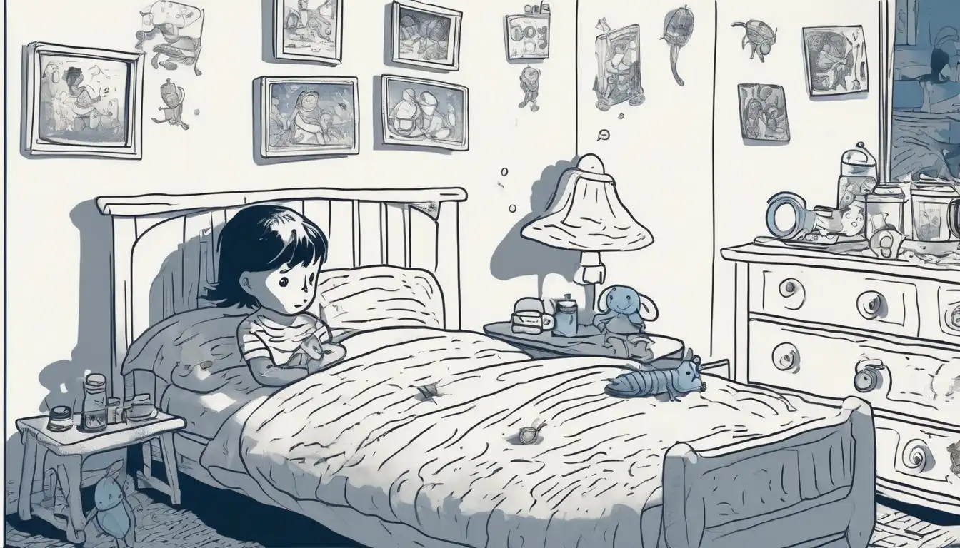 Niño con asma que ha tenido que usar el inhalador por culpa de una cucaracha a 0001