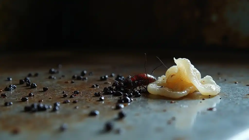 Cockroach_droppings_and_shed_skins_found_near_hidi_0001