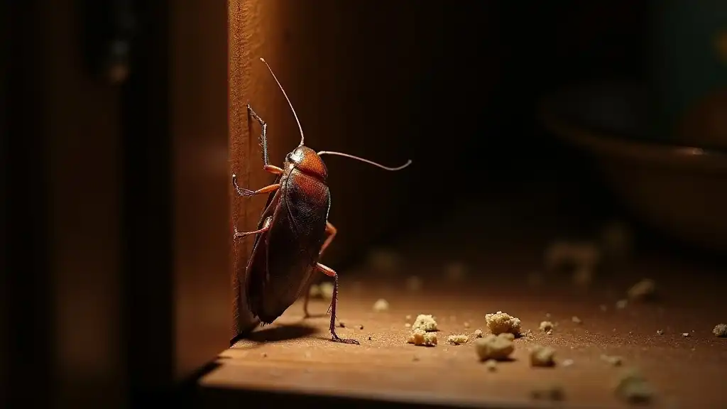 Cockroach_hiding_in_dark_kitchen_cabinet_corner_ne_0001