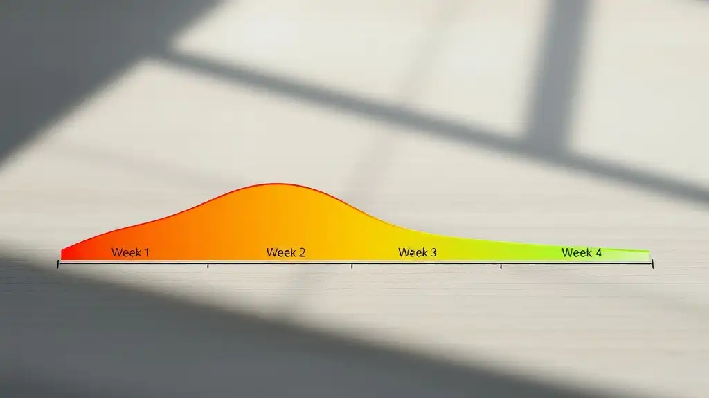 pest control results timeline weeks 1 2 3 4 cockroach activity expected normal treatment working