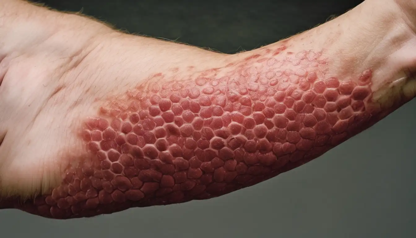 Erupción cutánea y urticaria por alergia de contacto a las cucarachas_0001