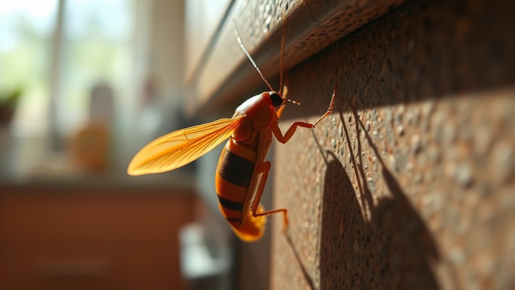 brown banded cockroach indicators