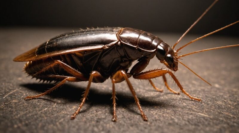 cockroach bites frequency and appearance