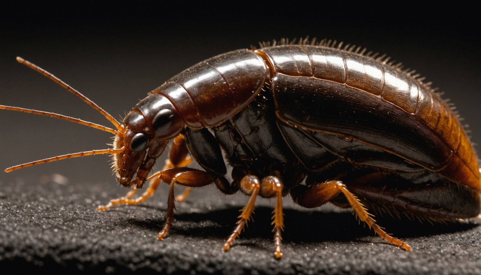 cockroach causes severe pain