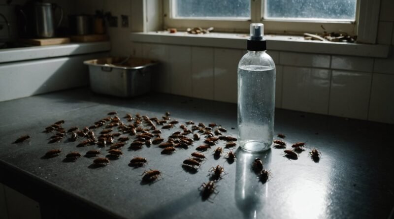 cockroach death after extermination