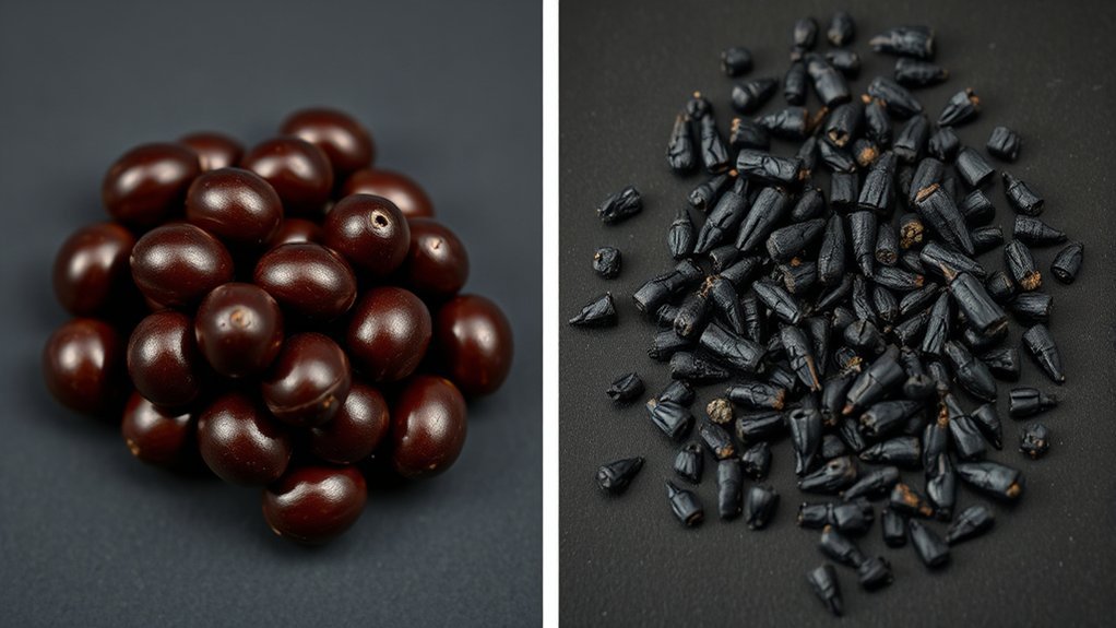 cockroach droppings vary significantly