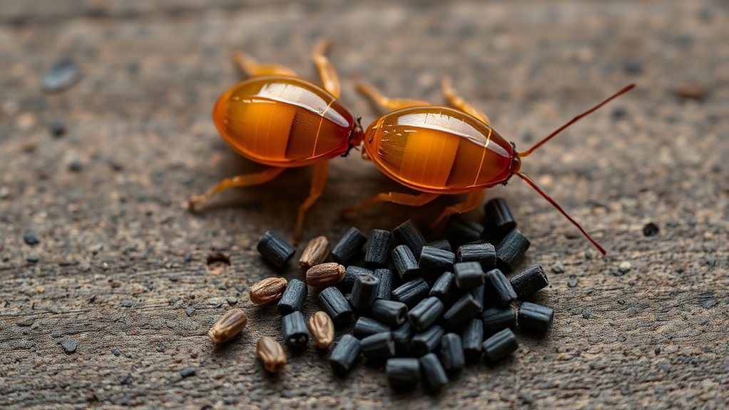 cockroach egg capsule characteristics