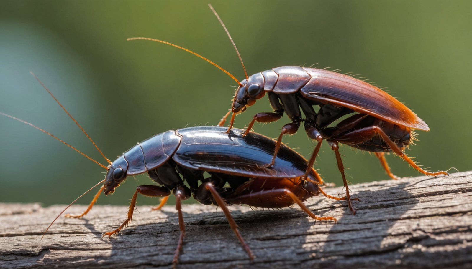 cockroach identification versus water bug