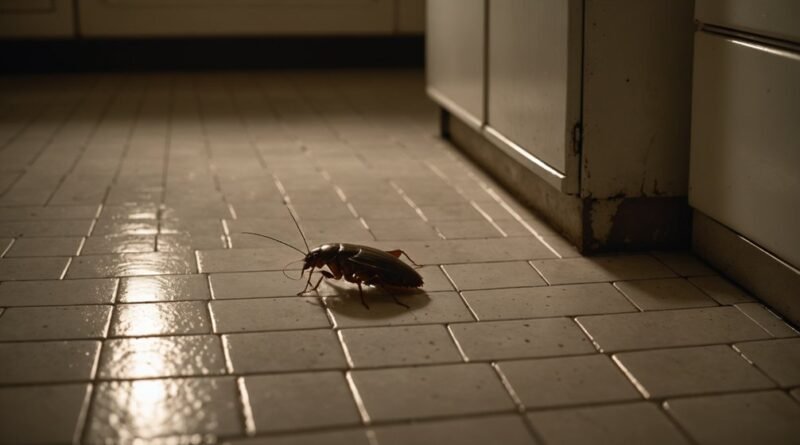 cockroach infestation noise signals