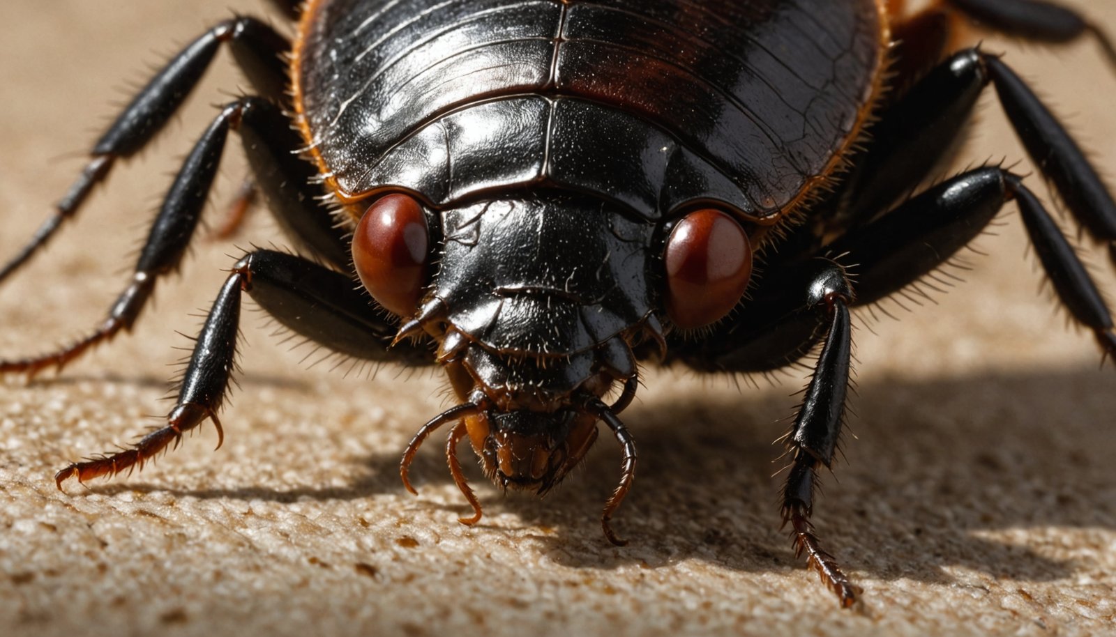 cockroach lodged in nose