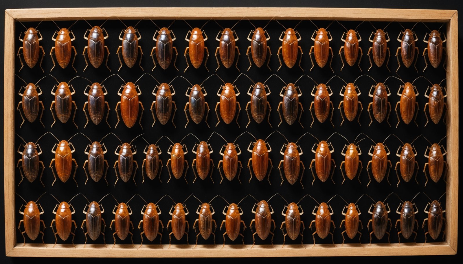 cockroach size comparison details