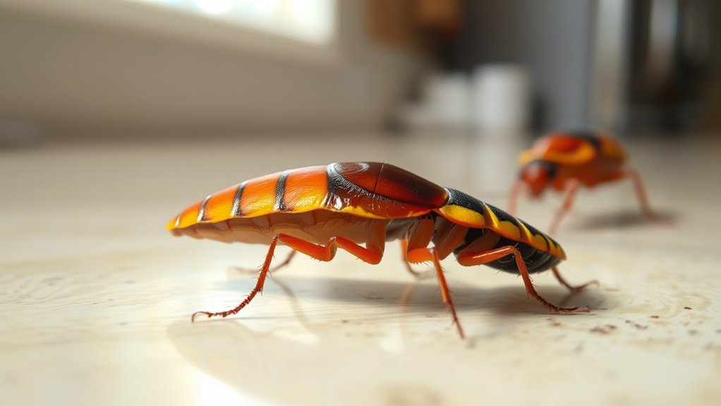 cockroach species identification differences