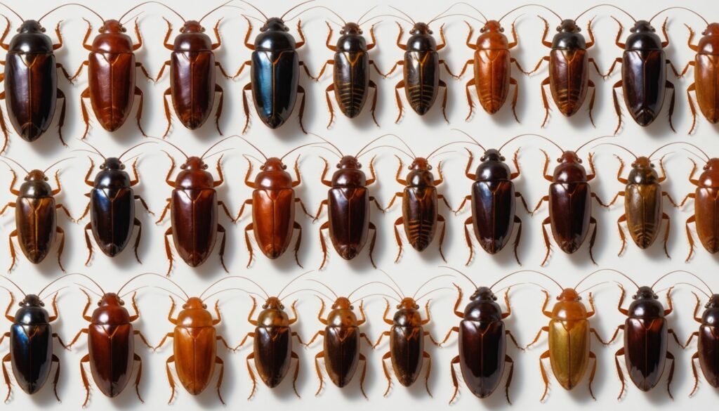 Scale Cockroach Cockroach Size Comparison Chart: All Species by Length and Weight ...