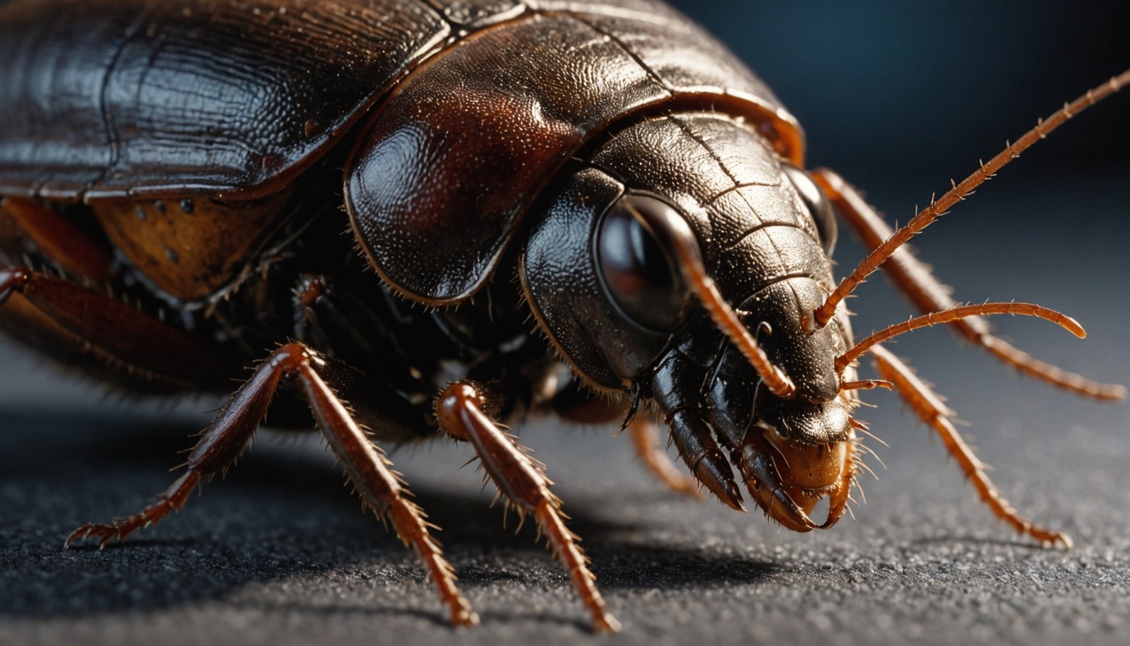 cockroach survives in airways