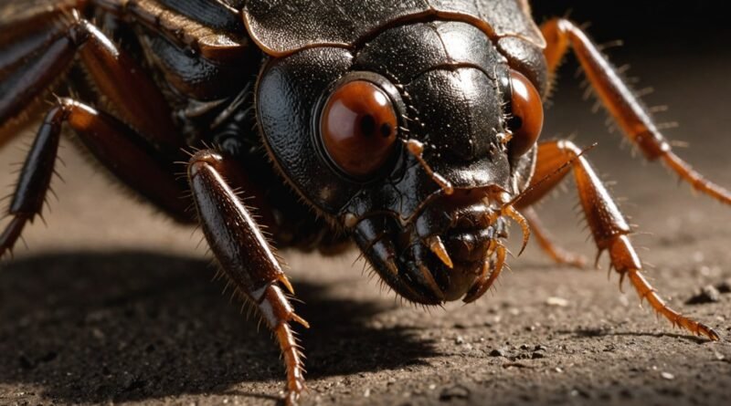 cockroaches can invade nostrils