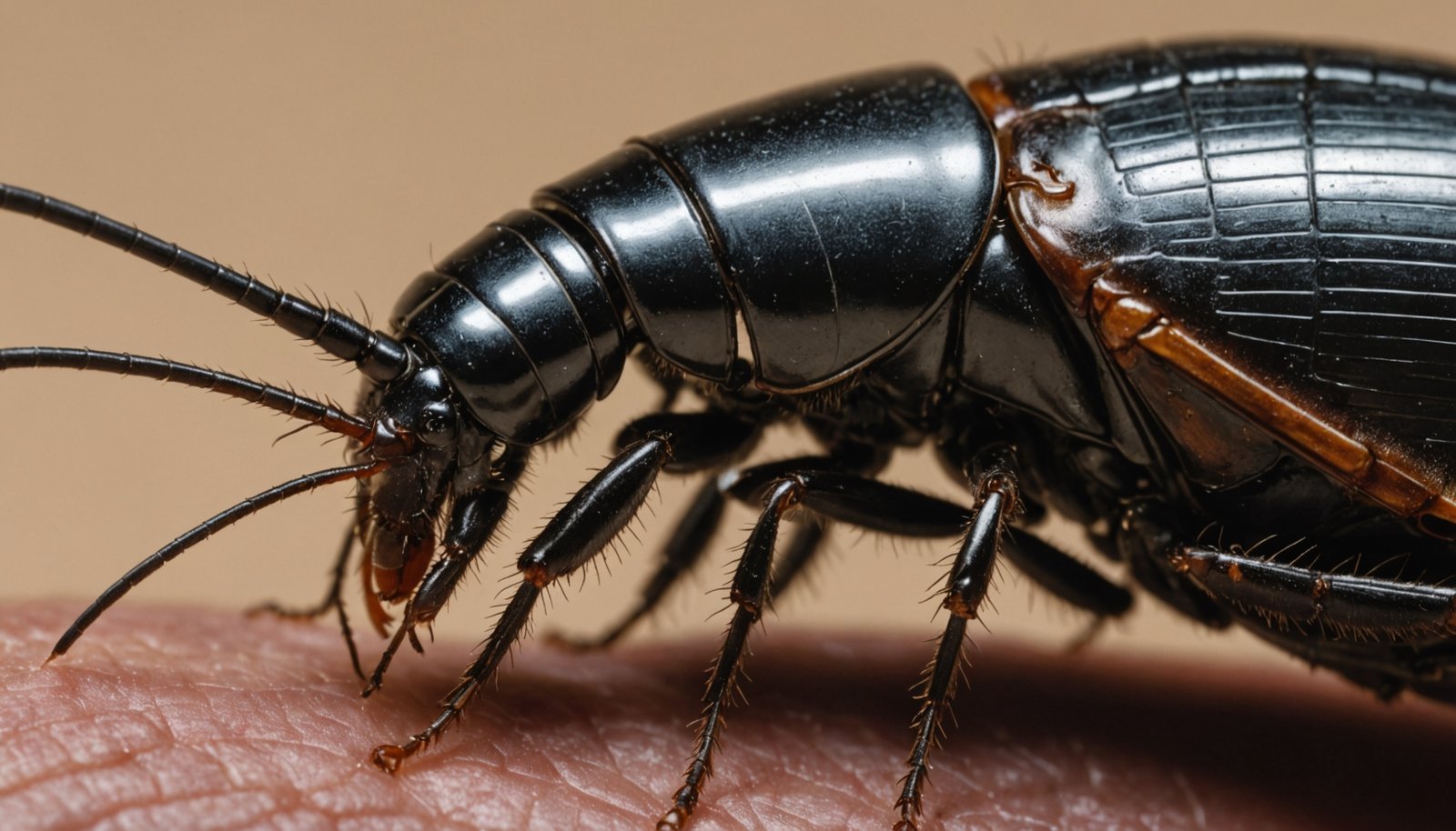 cockroaches causing ear emergencies